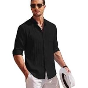 Leriya Fashion Full Shirt for Man | Unique Shirts for Men Stylish |Casual White Shirt's for Mans |Polycotton Button Down Shirt for Mens (Available in Plus Size) 3.7 3.7 out of 5 stars   (621)