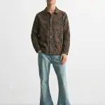 Highlander  Highlander Men Black Printed Relaxed Fit Casual Shirt