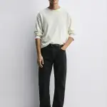 Purple By Highlander  Purple By Highlander Men Black Loose Fit Fit Jeans