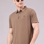 V-Mart Men Polo Collar T-shirt